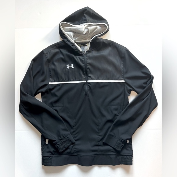 Under Armour Men’s 1/2 Zip Hooded Jacket - Picture 1 of 7